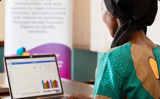 Access and visualise air quality data