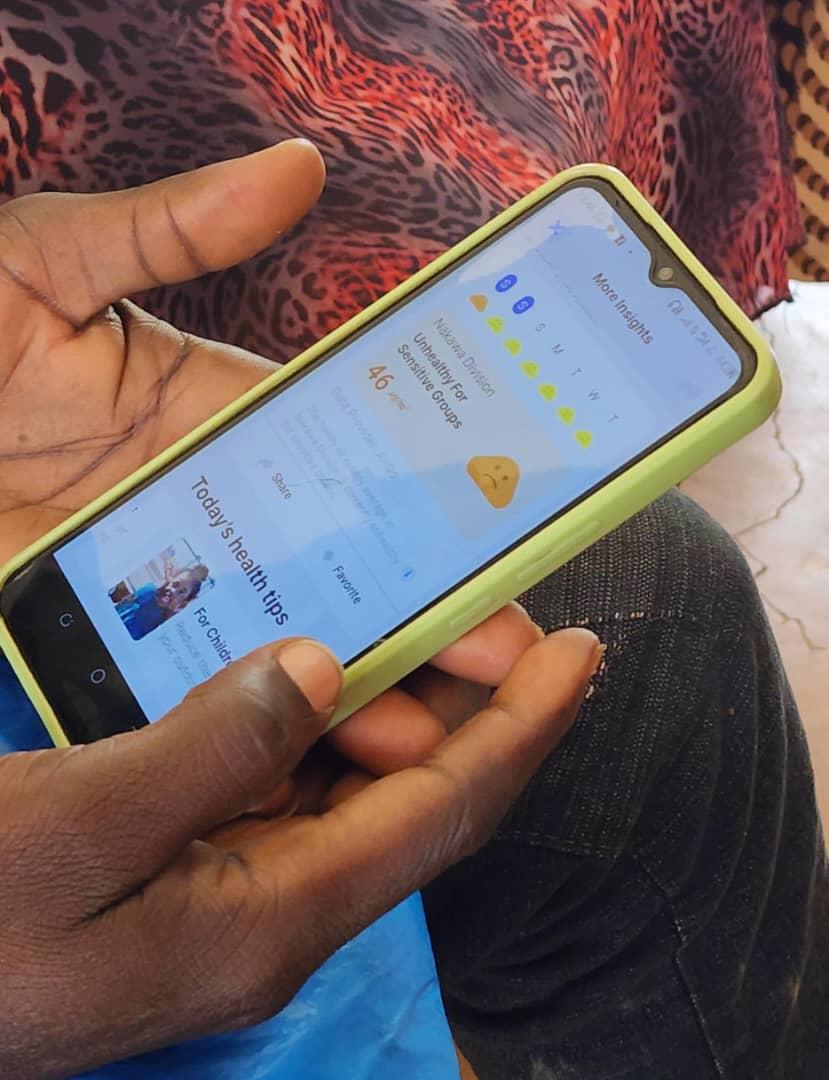 Personalized air quality alerts